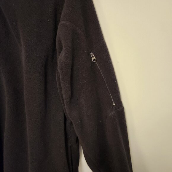 Old Navy Sweater 1/4 Zip Pullover Fleece Black Warm Soft Mens XL EUC - Picture 7 of 12